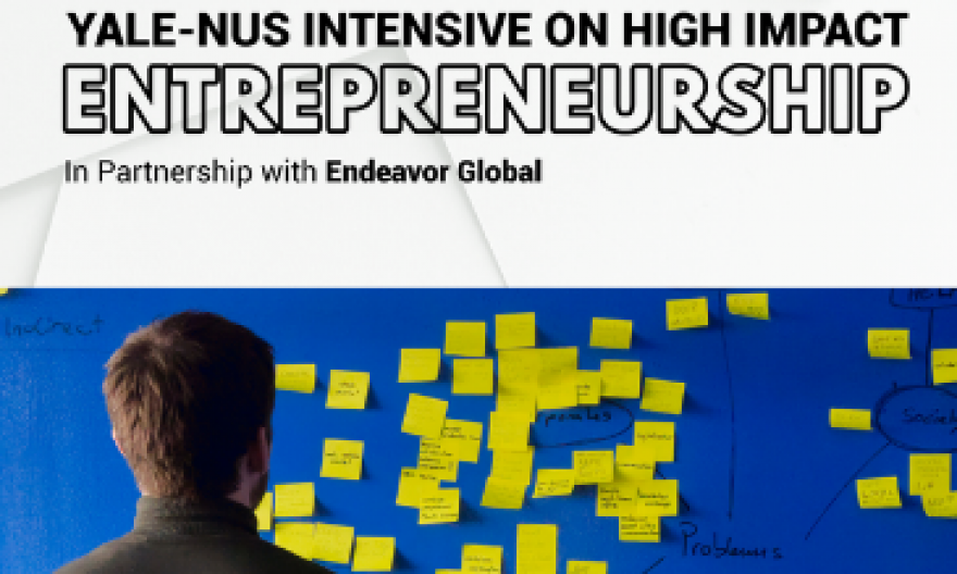Yale-NUS students enter the world of high impact entrepreneurship