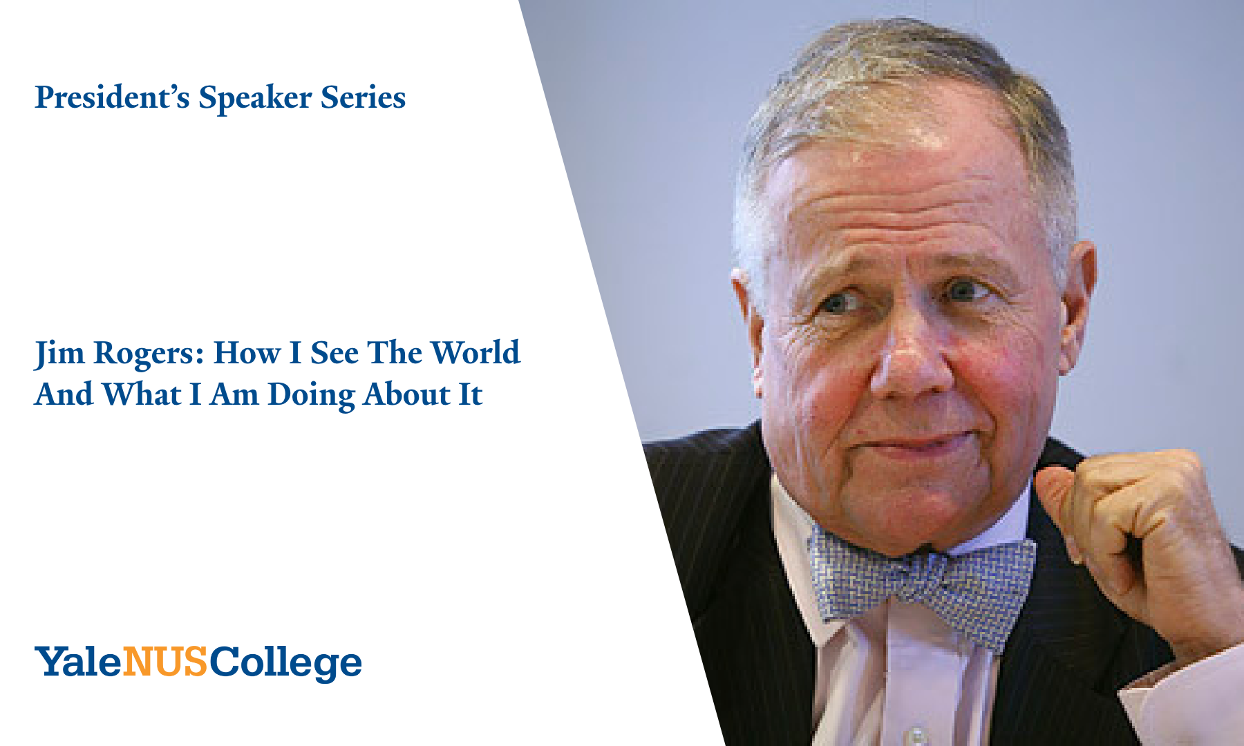 Jim Rogers: How I See The World And What I Am Doing About It