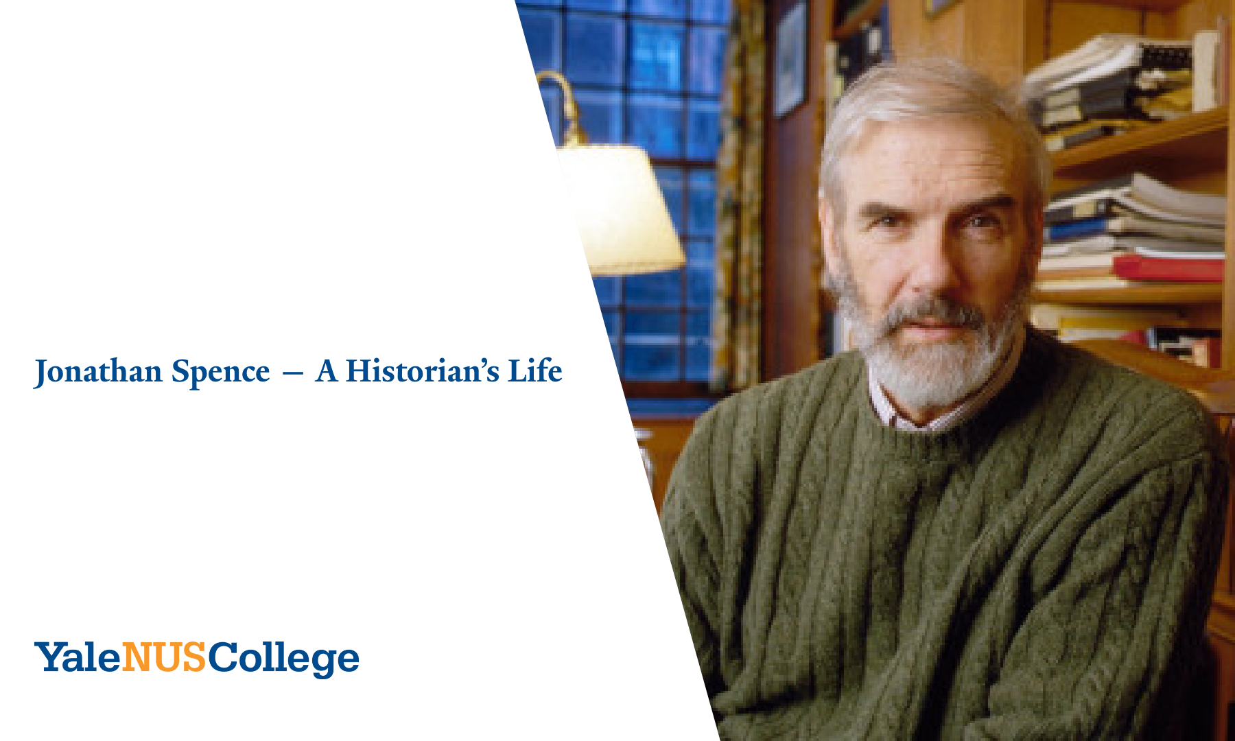 Jonathan Spence -- A Historian’s Life