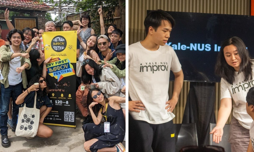 Yale-NUS Improv performs at international festivals in Hanoi and Manila