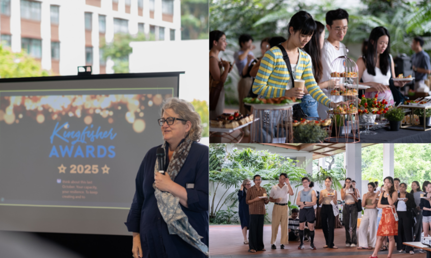Looking back on the school’s legacy with the Yale-NUS Kingfisher Awards Ceremony